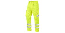 Bideford ISO 20471 Cl 1 Poly/Cotton Cargo Trouser HV Yellow